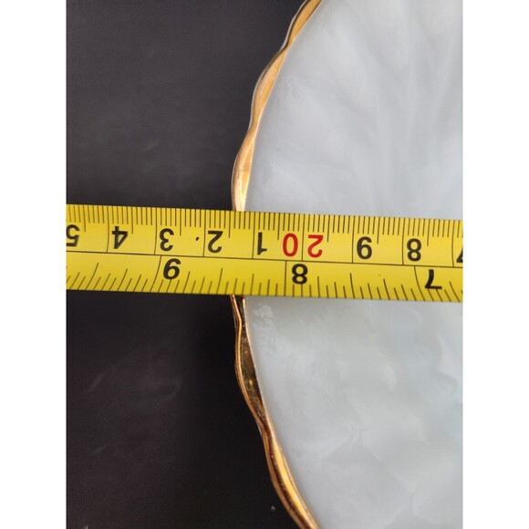 Vintage Anchor Hocking Fire King Golden Shell Vegetable Bowl 8.5 Inch - Picture 5 of 5